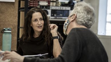 Georgie Parker and Seán O'Shea