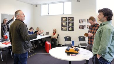 TRUE WEST rehearsals